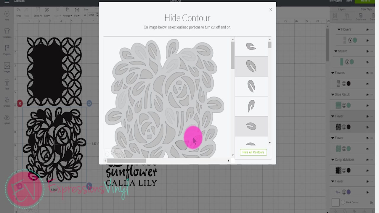 How to Contour in Cricut Design Space and Why isn't working – Daydream Into  Reality