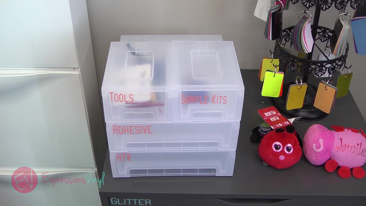 build your own #vinyl #storage Organizer #diy #colorspark #htv