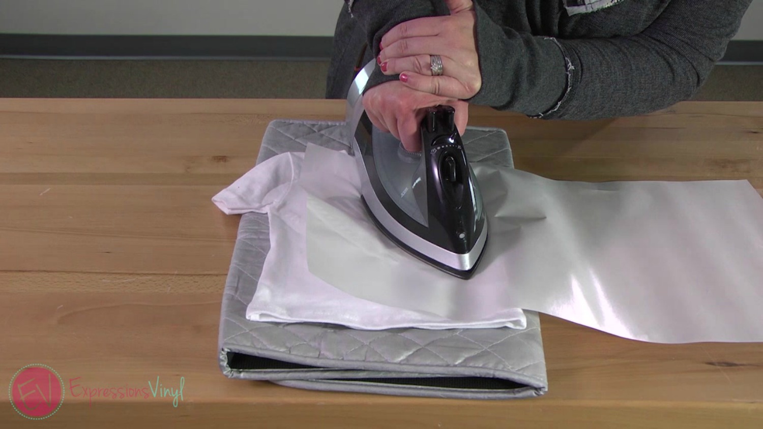 Heating Up: Using An Iron To Apply Heat Transfer Vinyl