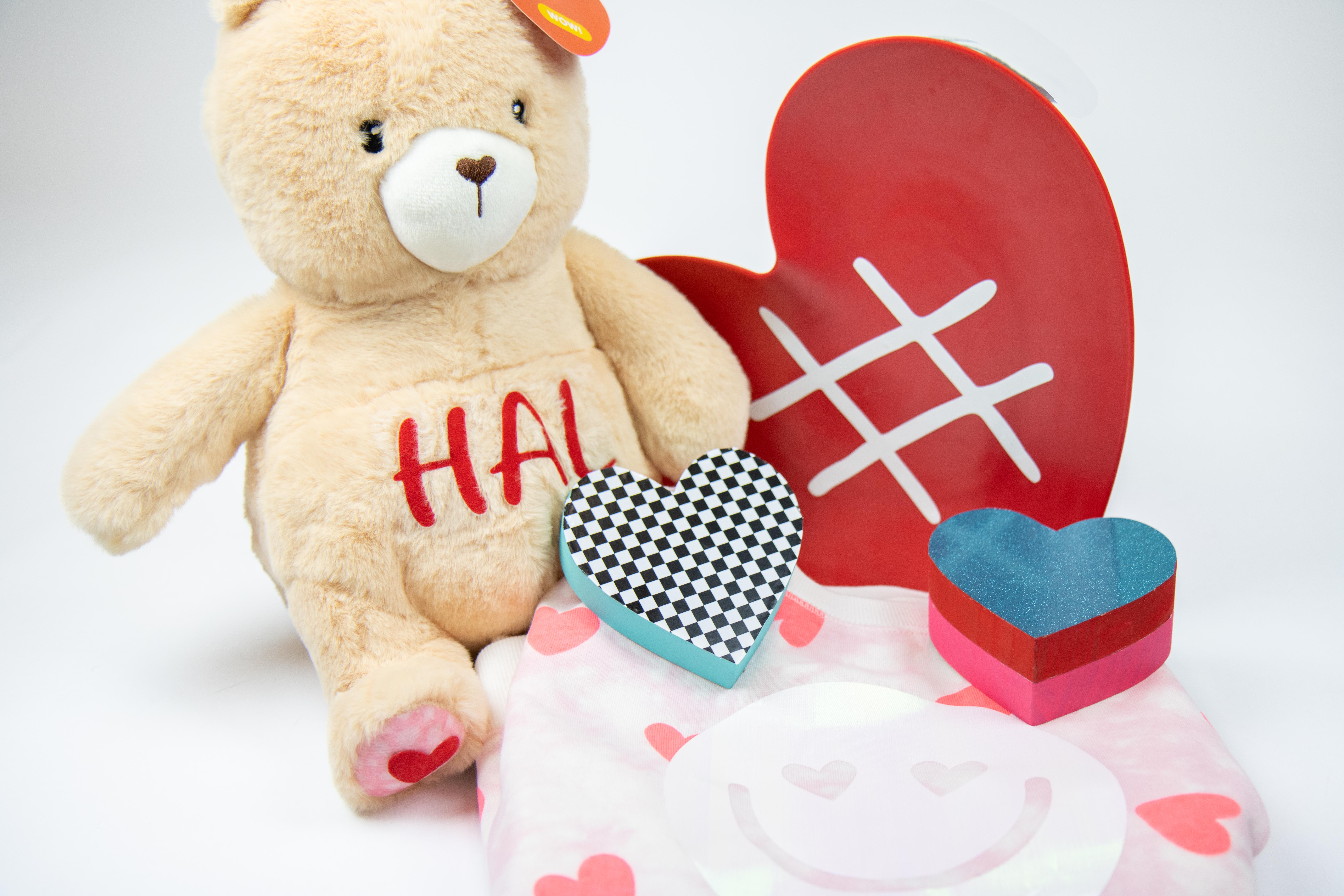 Adding HTV to a Stuffed Bear- Valentine's Day Craft