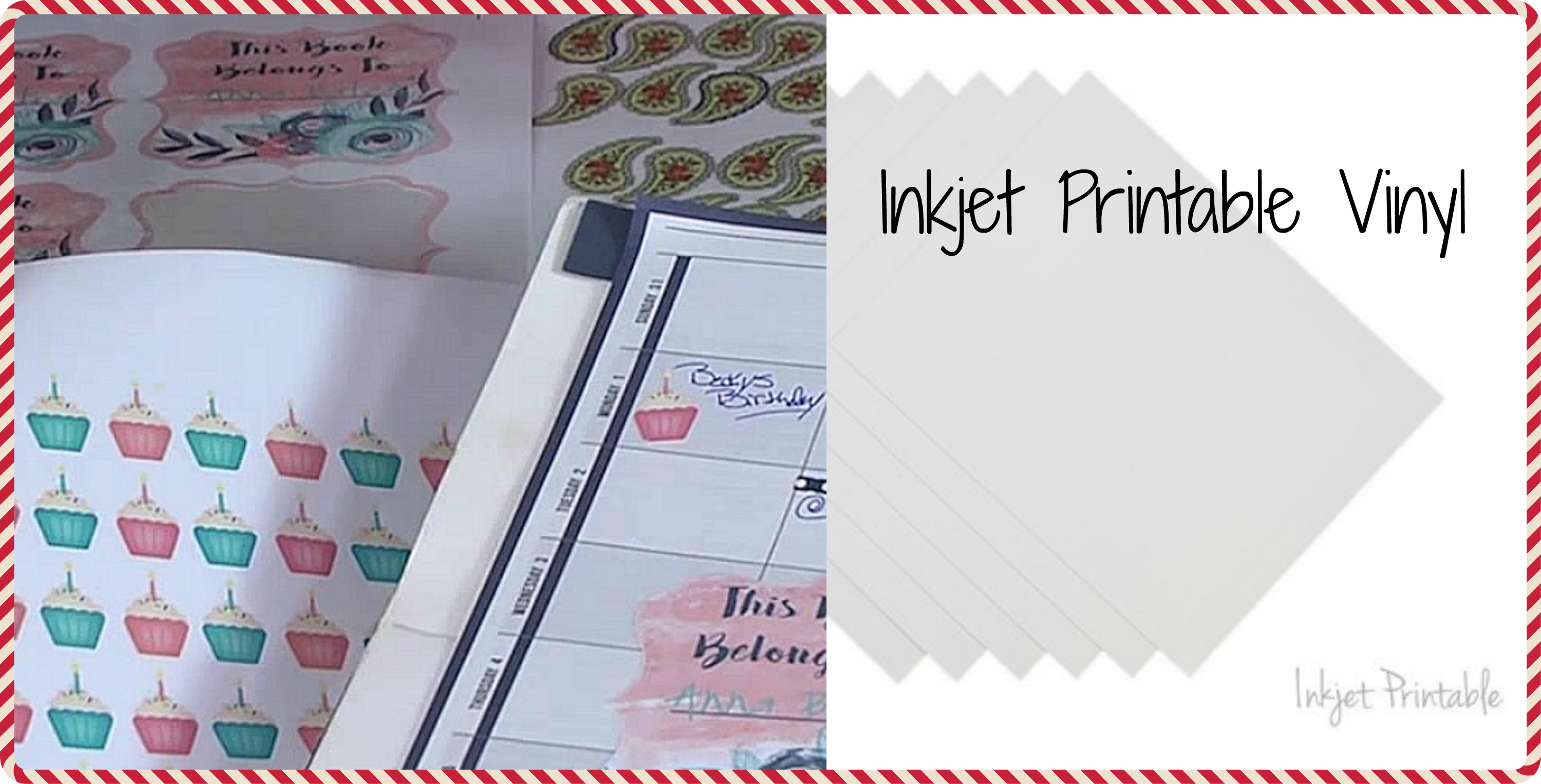 Expresssions Vinyl Inkjet Printable