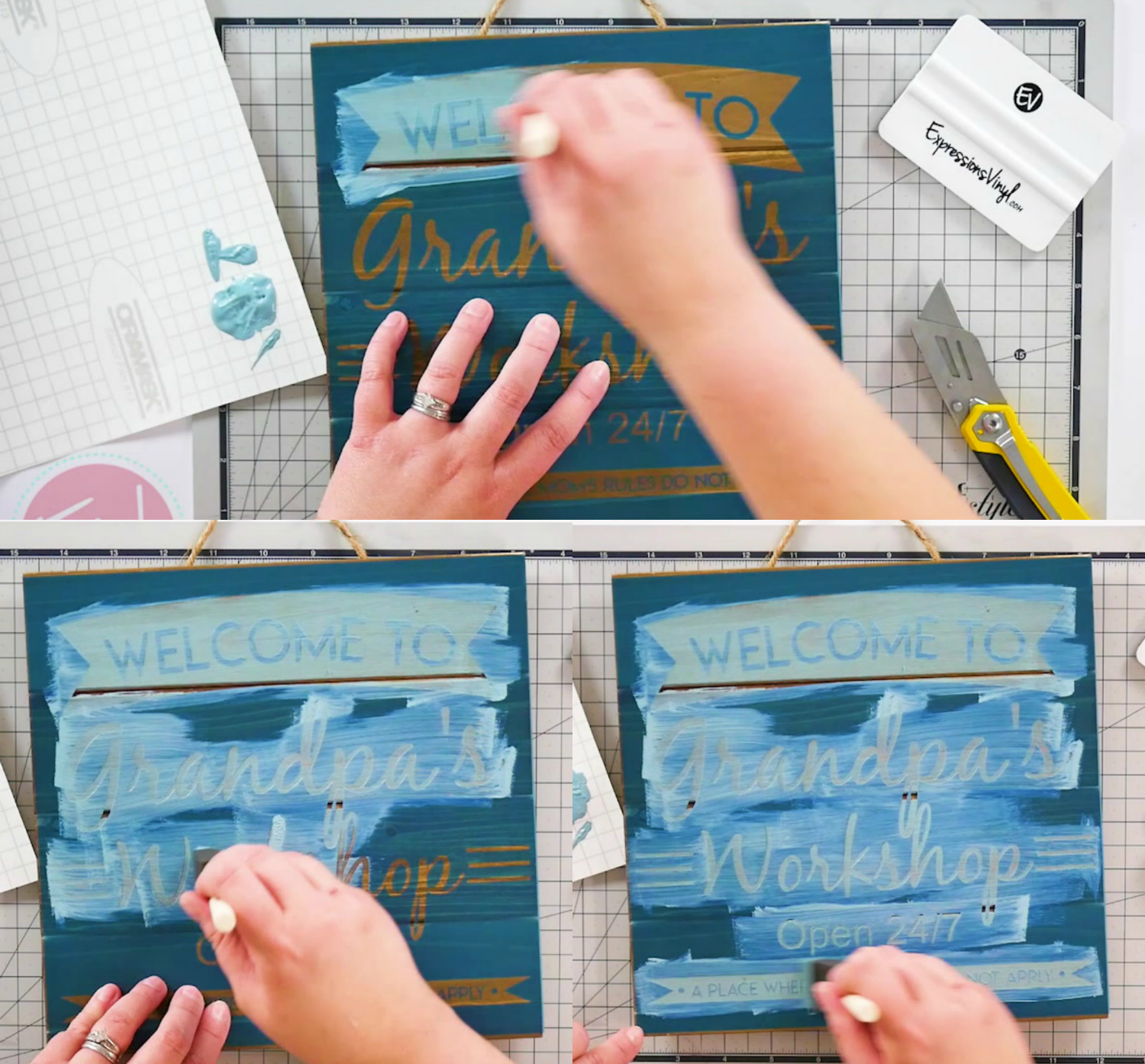 DIY Watercolor Stencil Art with Oramask 813 Stencil Film / Vinyl (Video)