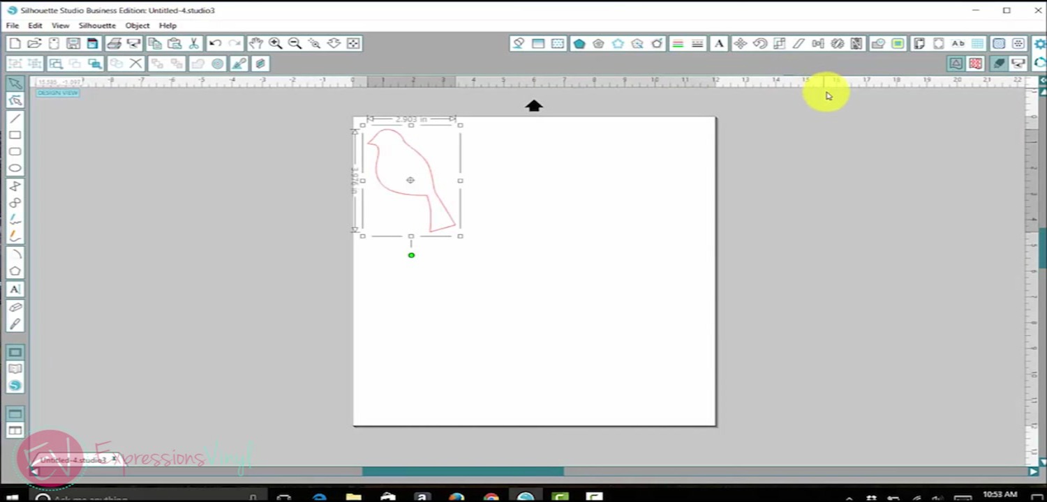 silhouette studio business edition change cut settings