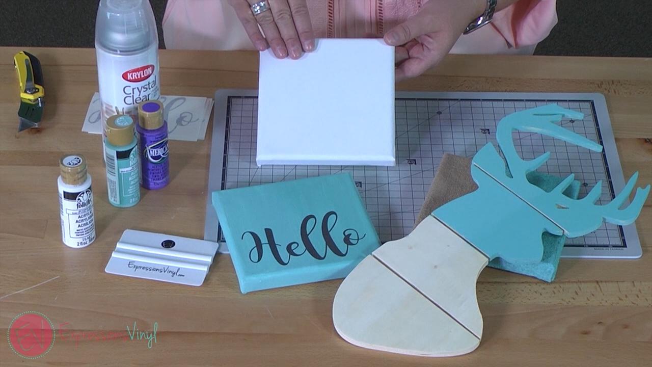 How To Get Vinyl To Stick To Wood Cricut