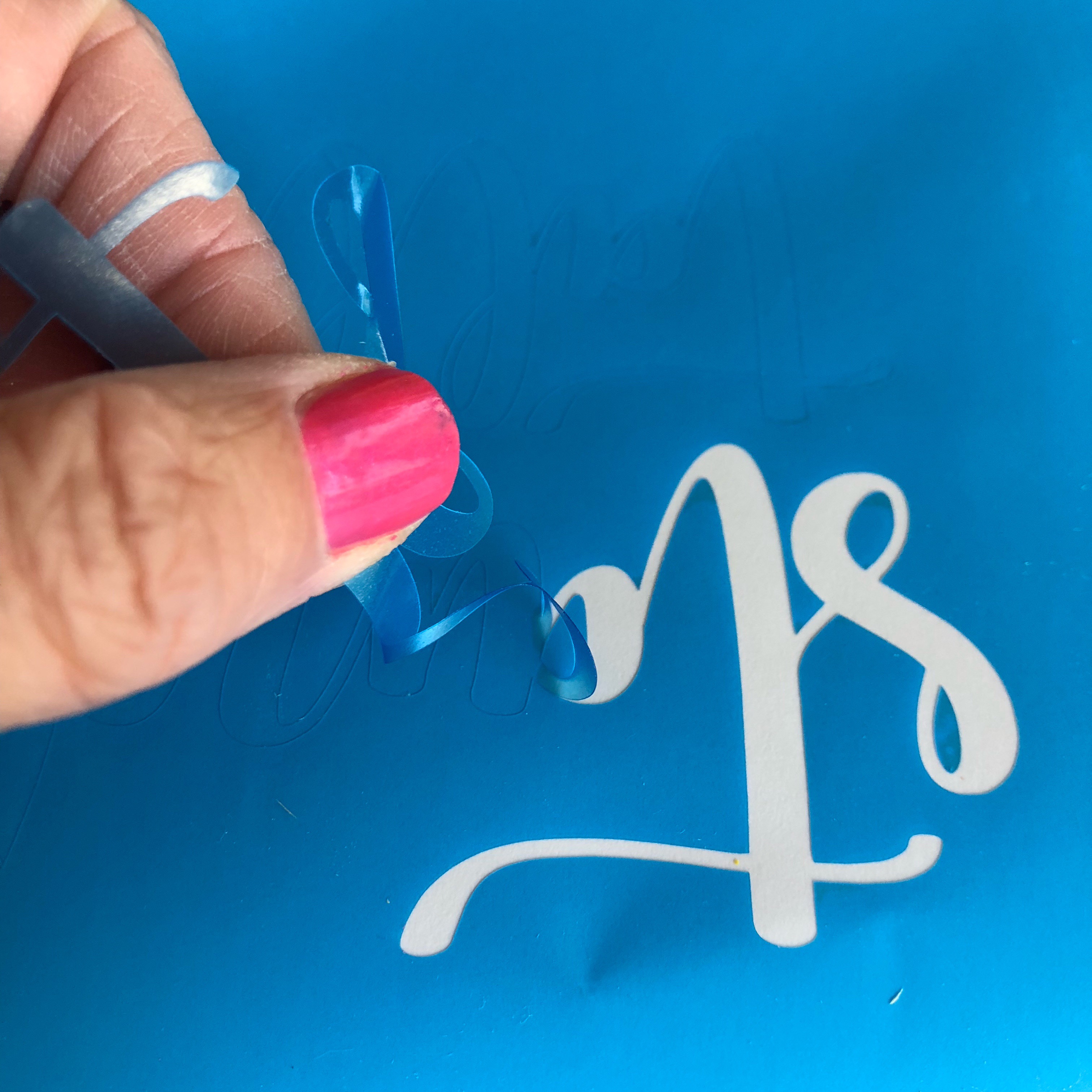 How to make a Stencil using Oramask 813 - Expressions Vinyl